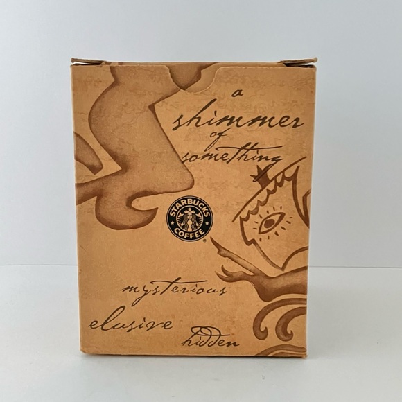 Gingerbread Men, Women & Stars Barista Mug 2001 Starbucks, New with Original Box - Picture 12 of 13
